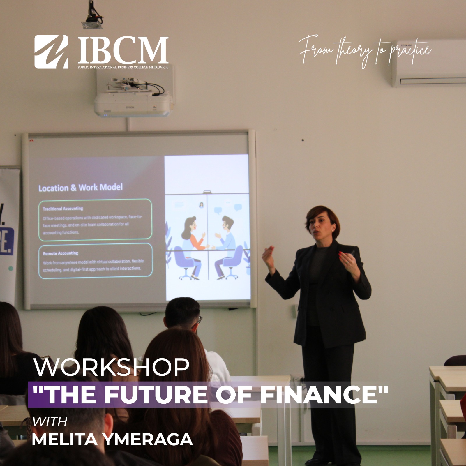 The Future of Finance Workshop with Melita Ymeraga Held at IBCM